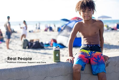 Stainless Steel Insulated Water Bottle with Straw