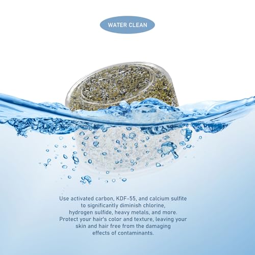 Shower Head Filter Replacement Cartridge Compatible with All Canopy Handheld & Fixed Filtered Shower Head (4 Count)