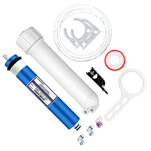 100 GPD RO Membrane with Reverse Osmosis Membrane Housing Set