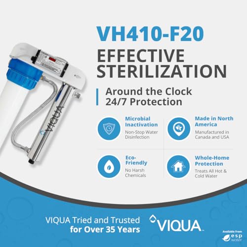 VH410 F20 UV Home Water Treatment System with Integrated Pre