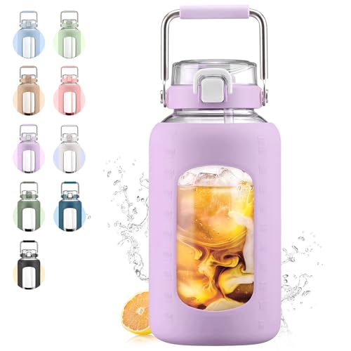 84oz Glass Water Bottle