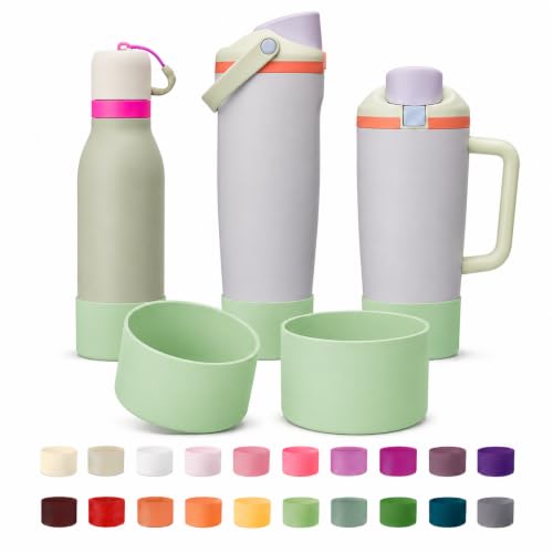 2PCS Silicone Boot for Owala Water Bottle FreeSip Sway 30oz&40oz (2 Count)