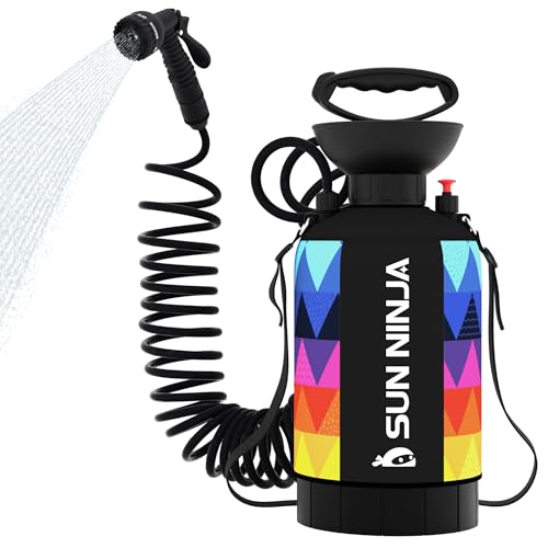 Portable Shower with 7 Mode Shower Head