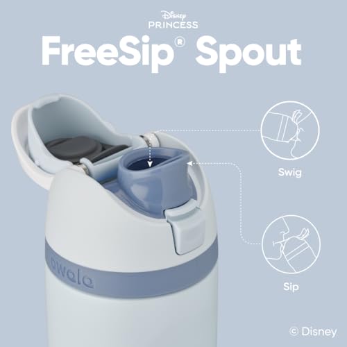 Princess FreeSip Stainless Steel Water Bottle 24 oz Cinderella