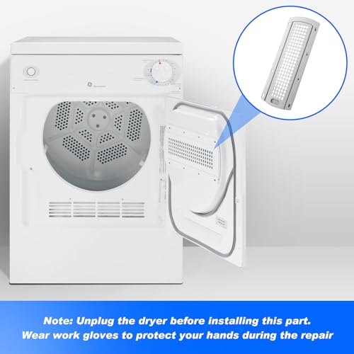 WE22X35337 Lint Screen Cover Grid Compatible with GE Washer Dryer