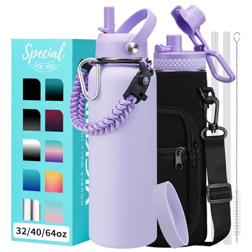 Stainless Steel 40 oz Water Bottle (40 Count)