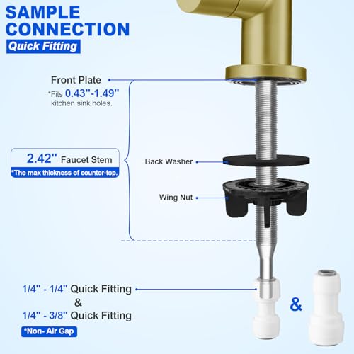 Long Stem Drinking Water Faucet
