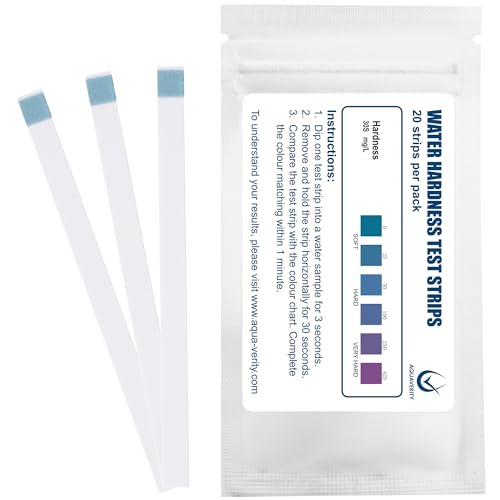 Water Hardness Test Strips (20 Test Strips)