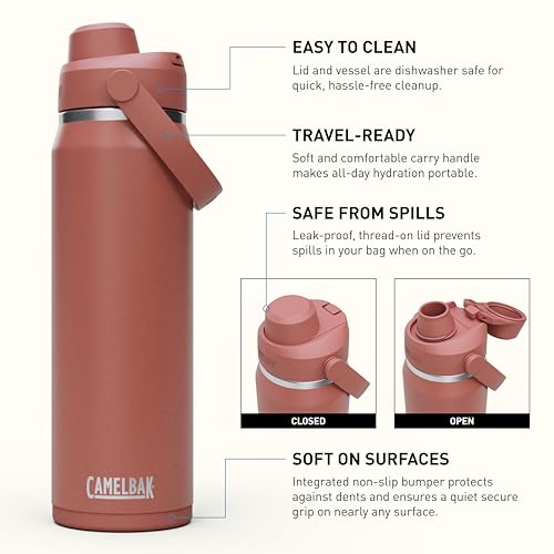 Thrive Chug Stainless Steel Water Bottle 25oz