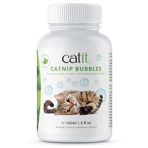 Catnip Bubbles for Stimulating Indoor and Outdoor Cats