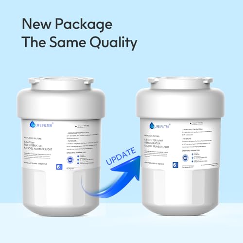 Replacement for MWF Refrigerator Water Filters (4 Count)