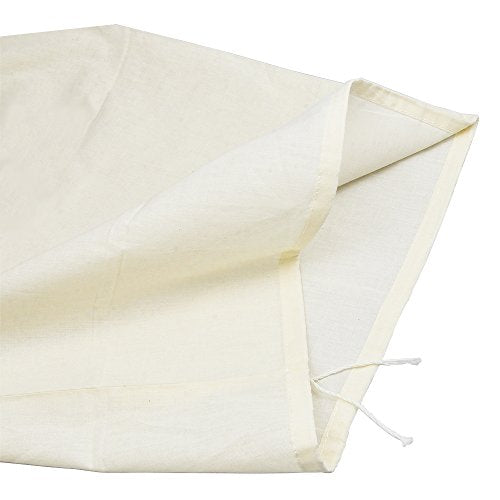 Reusable Cotton Muslin Straining Bag Fine Mesh Food Strainer Filter Bags for Nut Milk