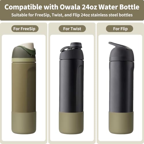 Silicone Boot for Owala 24 oz Twist & FreeSip & Flip Water Bottle