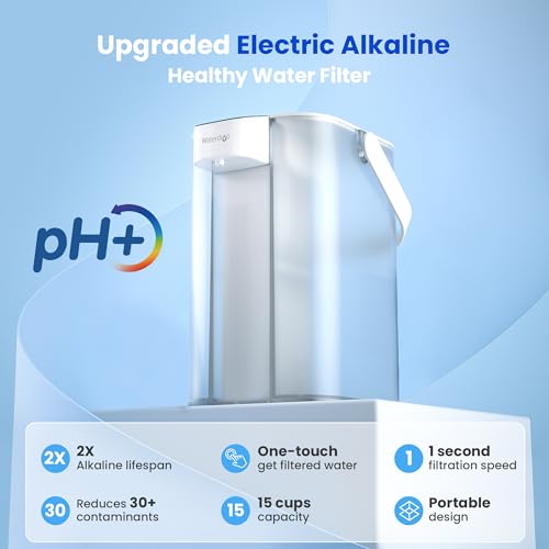 ED01AW Alkaline Electric Water Filter Pitcher