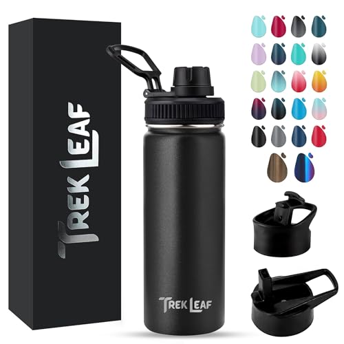 Travel Water Bottle with 3 Lids
