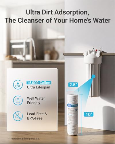 String Wound Sediment Filter for 3M® Aqua (4 Count)