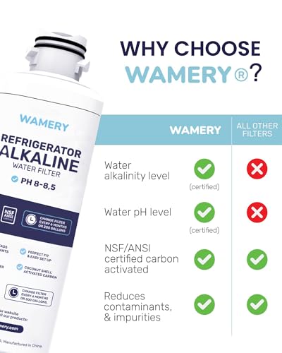 Alkaline Refrigerator Water Filter Replacement