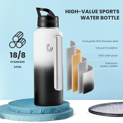 40oz Sports Water Bottle