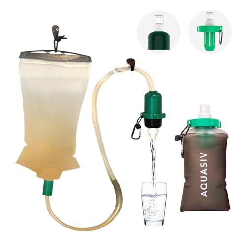 Gravity Water Filter Kit with HFM Carbon & Pre Filter