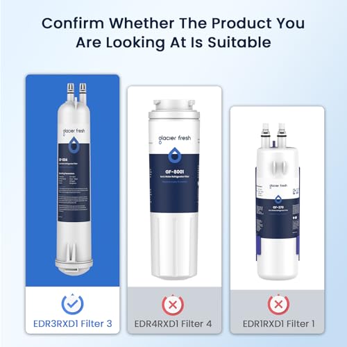 EDR3RXD1 Water Filter & W10311524 Air Filter (3 Count)
