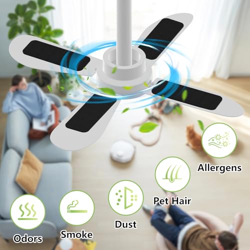 20 Pack Ceiling Fan Filters for Blades (20 Count)