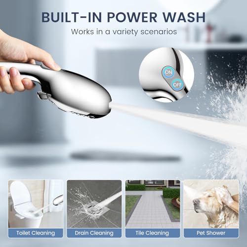 Filtered Shower Head with Handheld