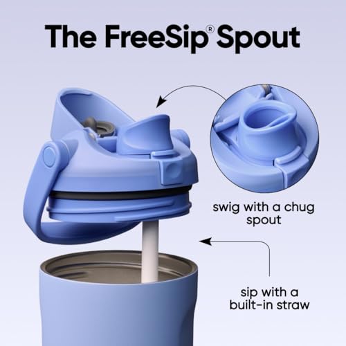 FreeSip Sway Stainless Steel Water Bottle 40 oz Out of the Blue