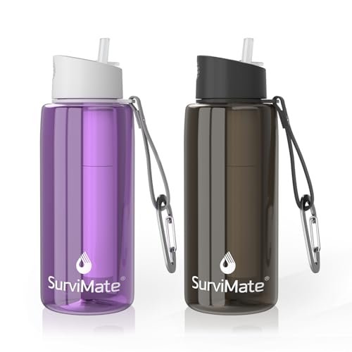 Purified Water Bottle for Camping