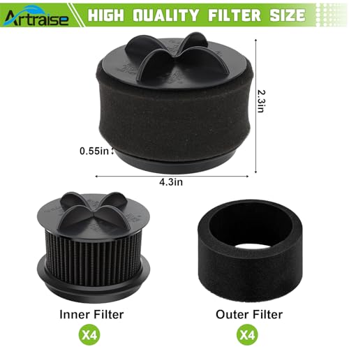 Replacement Filter for Bissell Style 10 for Bissell Style 9 & 12 (2 Count)