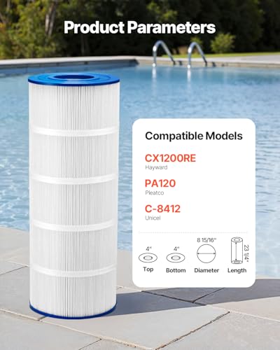 C1200 Pool Filter Cartridge Replacement for Hayward Star Clear Plus C1200