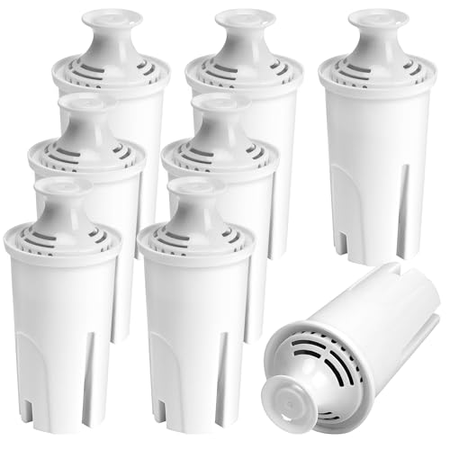 8 Pack Water Filter Replacement for Brita Pitcher Ultramax Metro Classic OB03 (8 Count)
