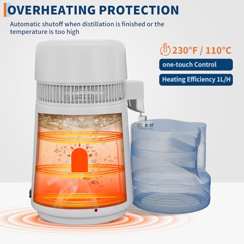 4L Countertop Water Distiller