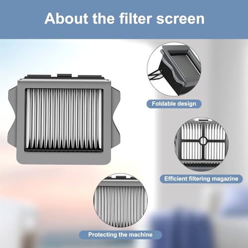Roller Brush Replacement Compatible with Tineco S3 Vacuum Mop (9 Count)