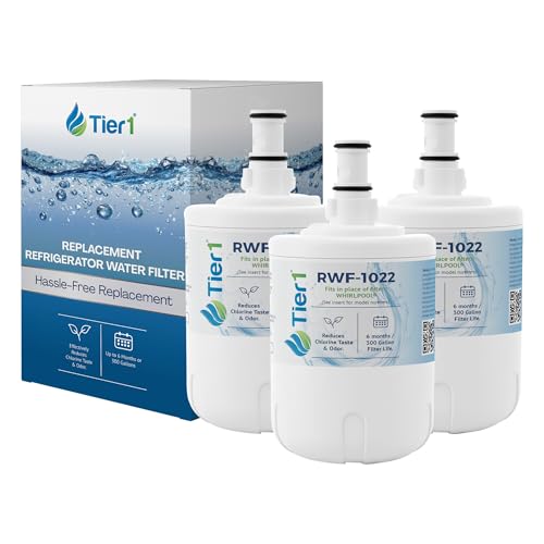 RWF1022 Replacement for Whirlpool EDR8D1 Filter (3 Count)