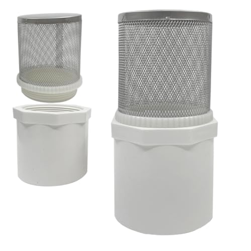 1.5" Stainless Steel Filter Cover Connected to 1.5 inch