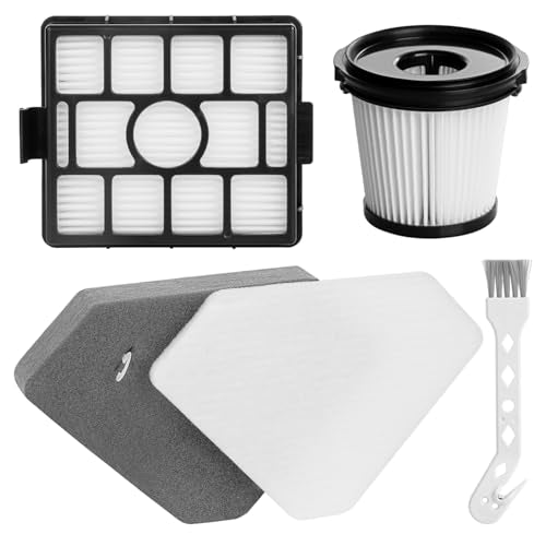 BU3521 HEPA Filter for Shark Clean Lightweight Cordless Stick Cleaner (4 Count)