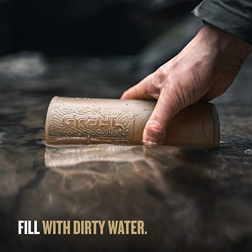 GeoPress 24 oz Water Purifier & Water Filter Bottle