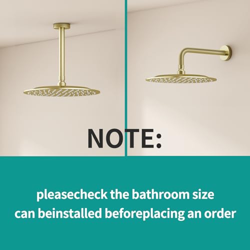 All Metal Rain Shower Head