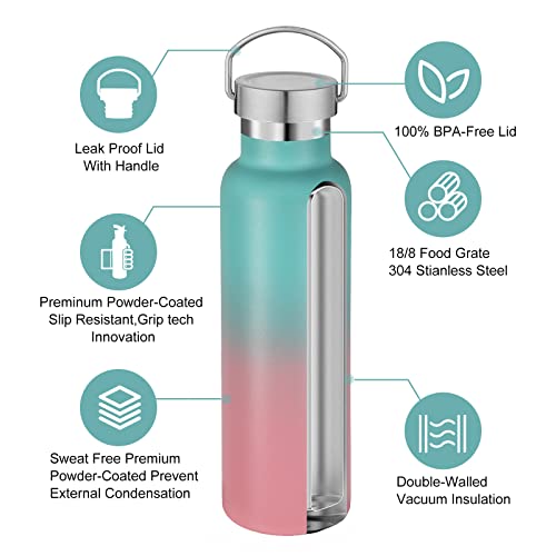 Gradient Stainless Steel Water Bottles