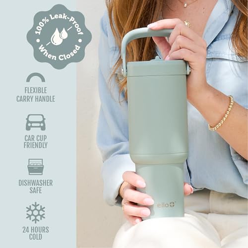 Oasis Go+ 32oz Insulated Stainless Steel Tumbler with Straw