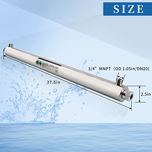 12GPM Ultraviolet Water Filter (12 Count)