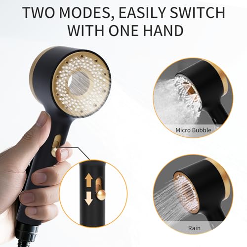 Multi function filter handheld showerhead with built