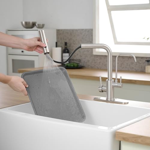 Kitchen Faucets with Water Filter and Pull Down Sprayer