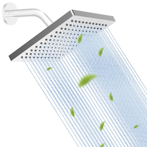 cUPC Certified Thickness Metal 8'' Square Rain Shower Head