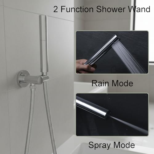 Hand Shower Head Chrome High Pressure Dual