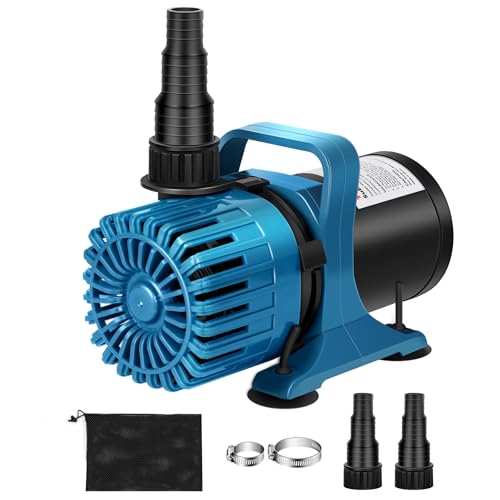 1800 GPH Pond Pump for Fish Pond Fountain & Waterfall