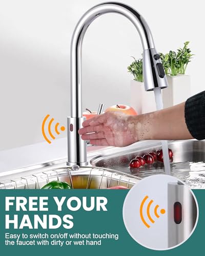 Touchless Kitchen Faucet Stainless Steel