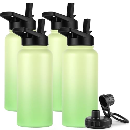 32 oz Insulated Water Bottle Bulk (4 Count)