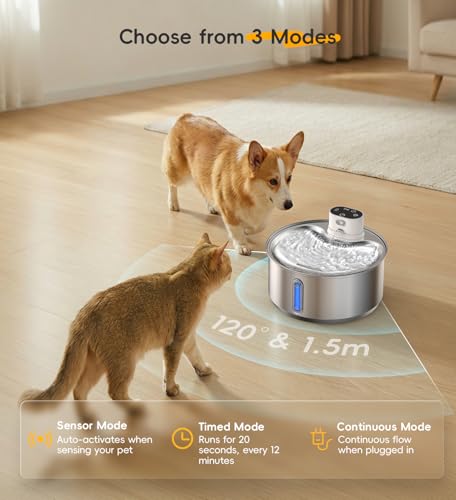 Stainless Steel Cat Water Fountain