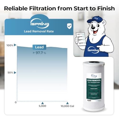 US21B-CPB 2-Stage Lead Removal Under Sink Water Filtration System